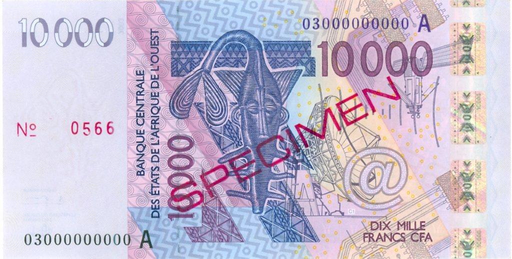 Billet de 10.000 FCFA