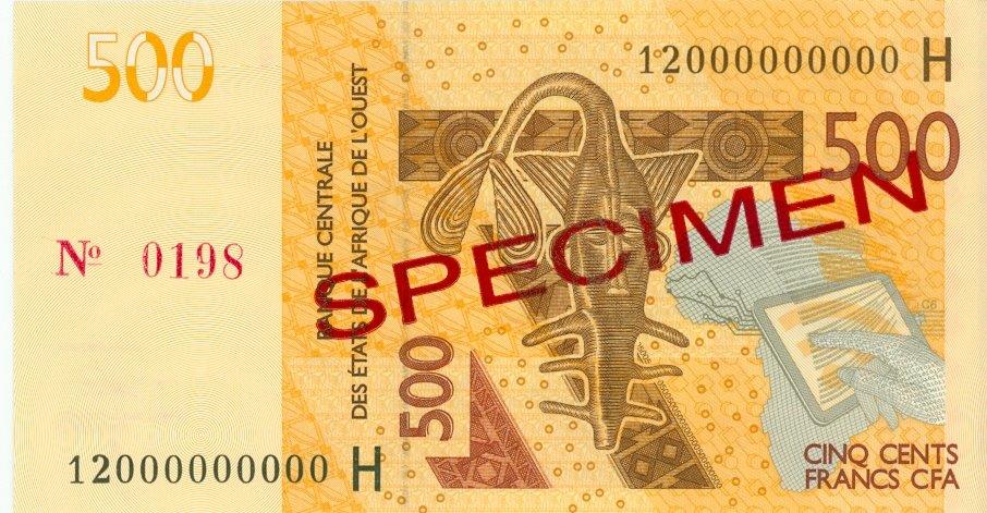 Billet de 500 FCFA