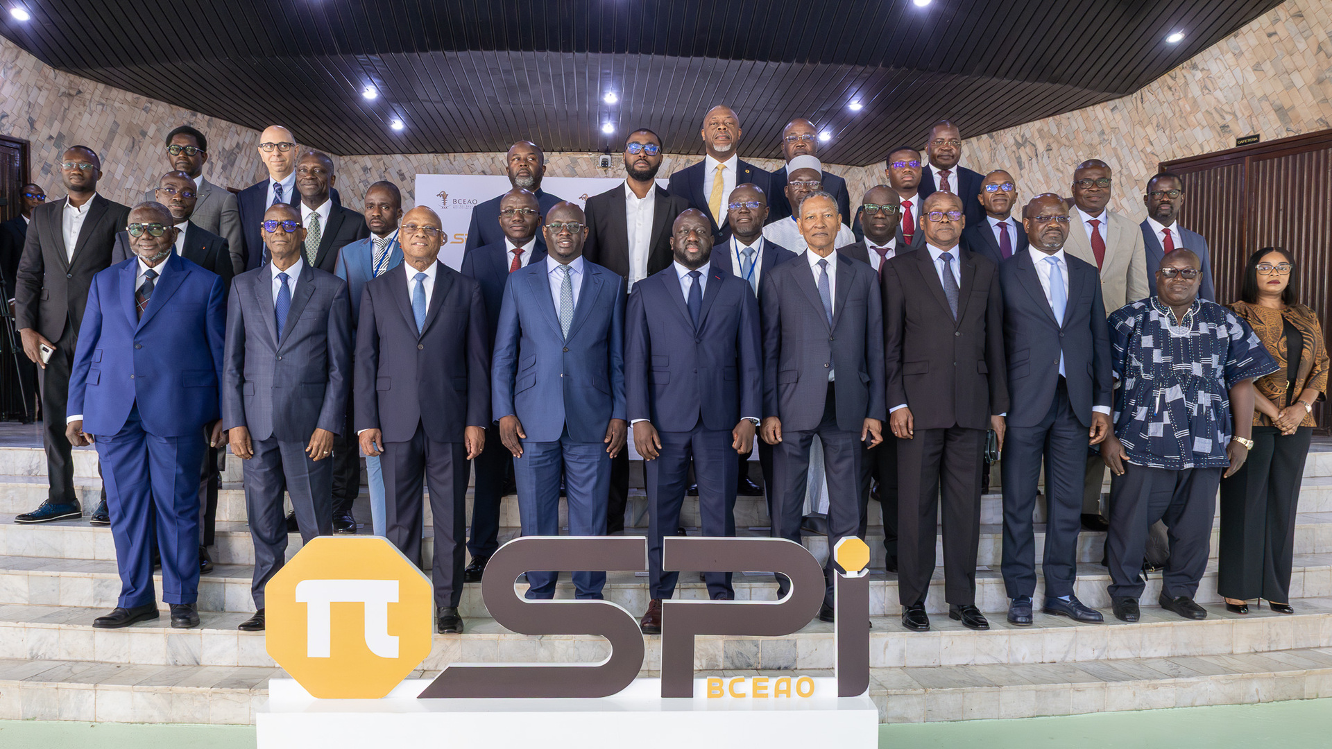Cérémonie de lancement officiel de PI-SPI : Photo de famille